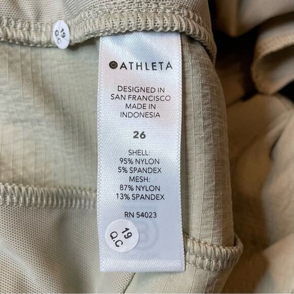 ATHLETA TREKKIE NORTH JOGGER YOGA PILATES ATHLEISURE OATMEAL 3X 26 - Picture 9 of 11